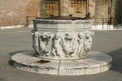 Renaissance well in Campo S. Zanipolo, Venice