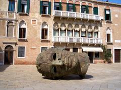 Sculpture by Igor Mitoraj in Campo San Stefano, Venice