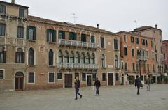 scenic view of Venice with canal and historical buildings