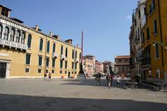 Campo Santo Stefano square in Venice