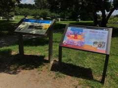 War of 1812 Memorial Cannons in Patterson Park, Baltimore