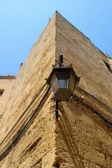 Pentagonal Tower of the Castello Grande in Brindisi, Italy