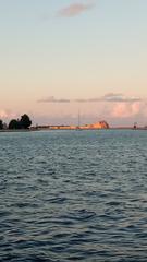 Castello Alfonsino fort on Mare in Brindisi, Italy