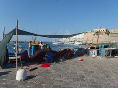 Gallipoli Apulia Italy castle and harbour