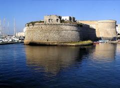 Little castle in Gallipoli, Puglia, Italy