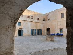 Castello di Gallipoli in Italy on a sunny day