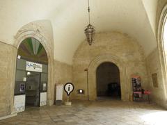 Photo of Castello Carlo V in Lecce, Italy, showing the vestibule