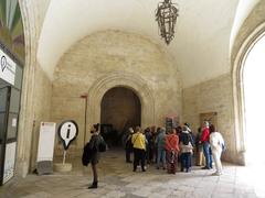 Castello Carlo V vestibule in Lecce, Italy