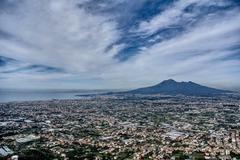 Aerial view of an Italian cultural heritage monument