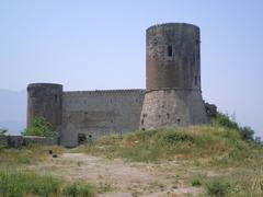 Castello di Lettere on a hilltop