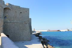 Panoramic view of Monopoli in Puglia, Italy