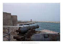 Fortifications of an Italian castle