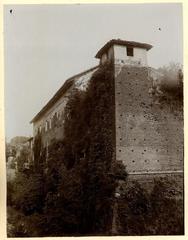 Novara Castello Sforzesco historic view