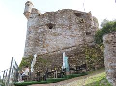 North side of Santa Margherita Ligure castle