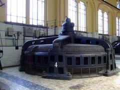 Machine room of Taccani Hydroelectric Power Plant