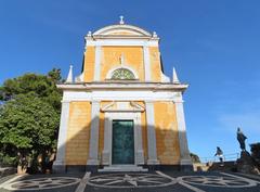 Facade of San Giorgio Church in Portofino