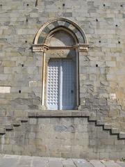 Riomaggiore San Giovanni Battista church portal