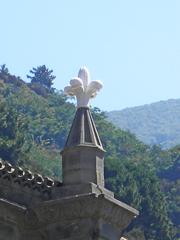 top of the church in Riomaggiore