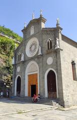 Iglesia de San Juan Bautista en Riomaggiore