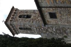 San Martino Church bell tower in Maiano