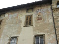 Bergamo Church of San Michele al Pozzo Bianco fresco