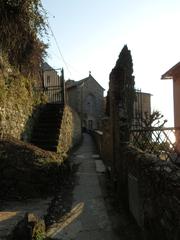 Picturesque alley leading to the church of San Rocco