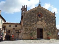 Monteriggioni Santa Maria Assunta church