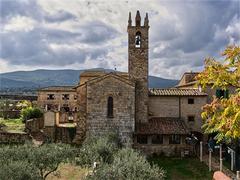 Santa Maria Assunta Church in Monteriggioni