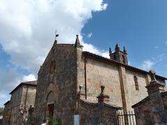 Santa Maria Assunta church in Monteriggioni