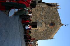 Historic Monteriggioni walled village in Italy