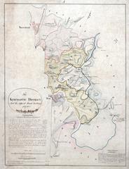 Kurungotte District and adjacent French territory map, July 1802