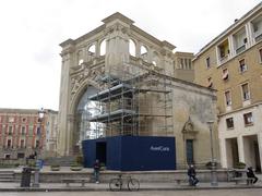 Photo of Palazzo del Sedile and the Cappella di San Marco in Piazza Sant'Oronzo, Lecce, Italy.