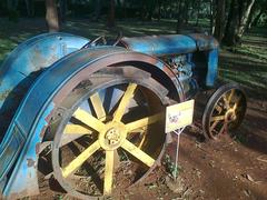 Old tractor at Karen Blixen Museum in Kenya