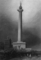 Washington Monument in Baltimore in 1842