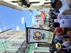 Grupo musical Paroano Sai Milhó no desfile de 2 de Julho em Salvador Bahia 2024