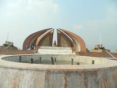 Pakistan Monument at sunset