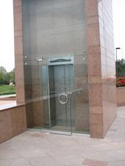 Elevator at Pakistan National Monument site in Islamabad