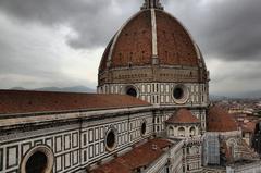 Dome of Santa Maria del Fiore in Florence from Giotto's bell tower