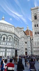 Santa Maria del Fiore Cathedral seen from the West in Florence