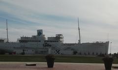 general view of the Lydia ship in Le Barcarès