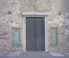 Gothic entrance of the Milan Cathedral