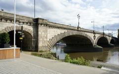 Kew Bridge spanning over River Thames