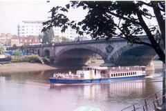 Kew Bridge with Big Ben Tower in the background