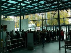 Entrance hall of the Technical Museum Vienna