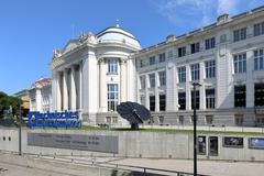 Front facade of the Technical Museum in Vienna