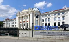 Main facade of the Technisches Museum in Vienna