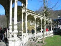 Colonnade of the Mill in Marianske Lazne, Czech Republic