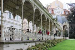 Karlovy Vary - colonnade of Sadový Spring