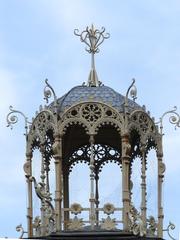 Karlsbad Park Colonnade pavilion in Czech Republic