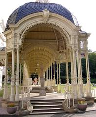 Mill Park Colonnade in Karlovy Vary, Czech Republic